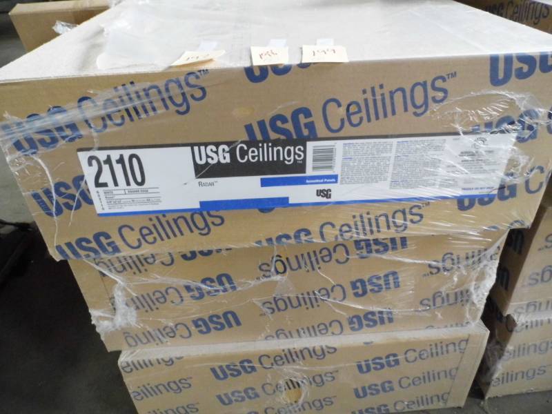 lot 198 image: Lot of 2 Boxes Ceiling Tile