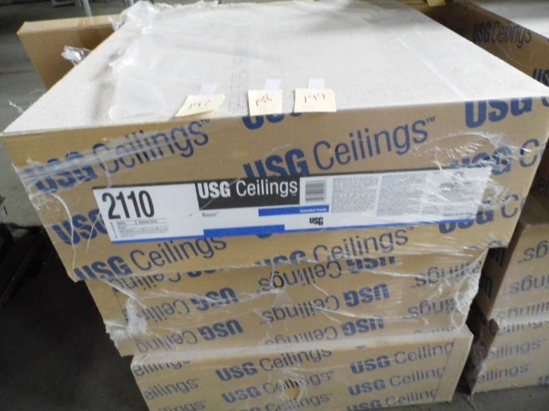 lot 199 image: Lot of 2 Boxes Ceiling Tile