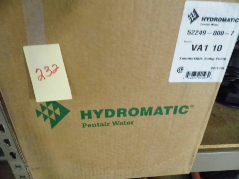 lot 232 image: Submersible Pump