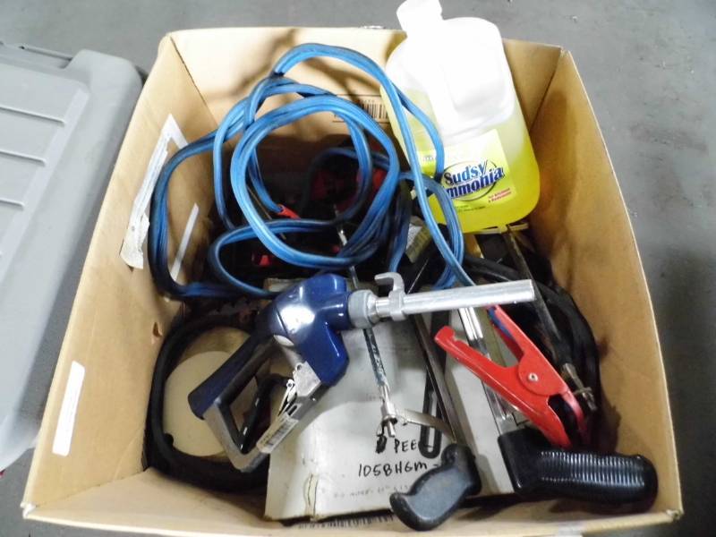 lot 248 image: Jumper Cables - Gas Nozzel