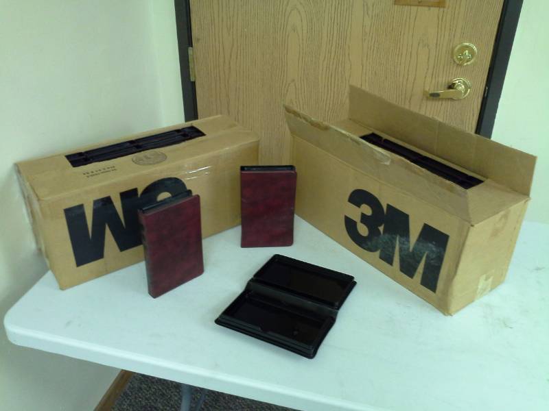 lot 66 image: Lot of (Approximately 24) 3M Scotch VCR Cassette Tape Cases