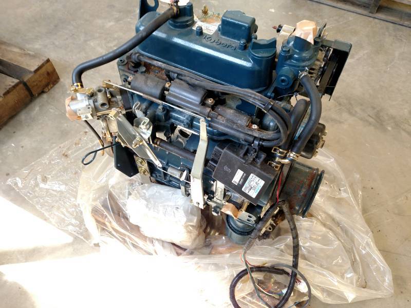 lot 38 image: Kubota DF1005 3 Cylinder Dual Fuel ...