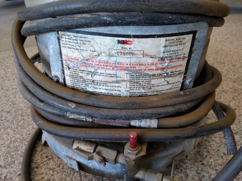 lot 59 image: Universal 250,000 BTU Propane Const...