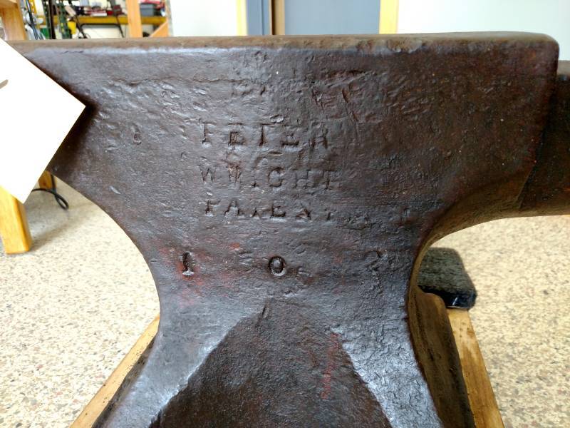 lot 71 image: Anvil (Peter Wright) 23 12 x 4 x...