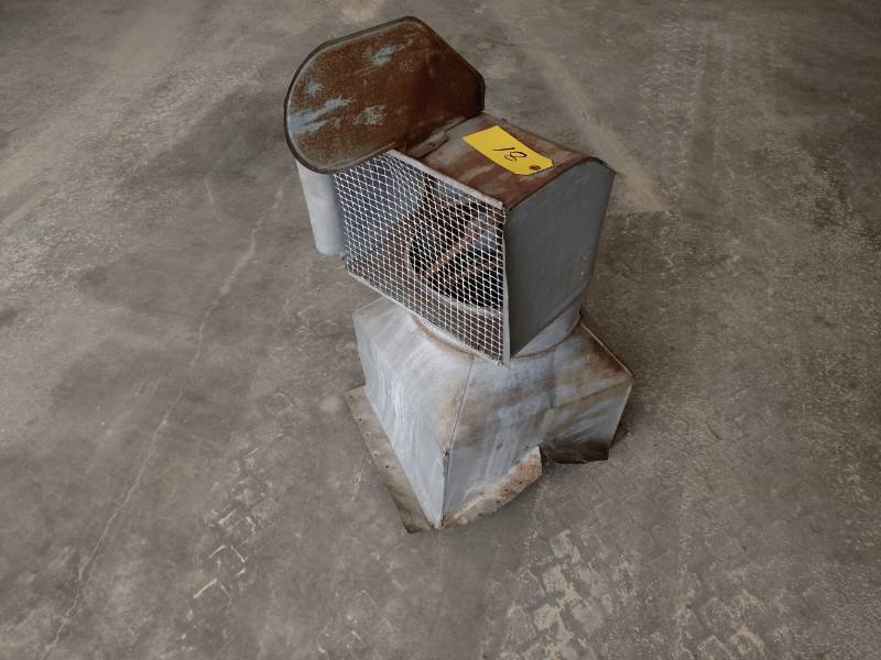 lot 81 image: Clay Cupola, with Rotary Wind Vane...