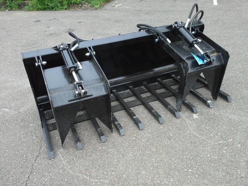 72 Double Grapple Bucket (Skid Steer Attachment)