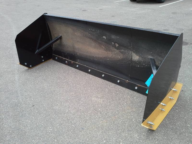 8 Snow Pusher (Skid Steer Attachment)