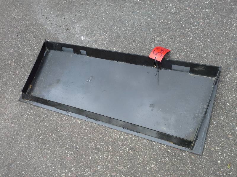 Blank AdapterPush Plate (Skid Steer Attachment)