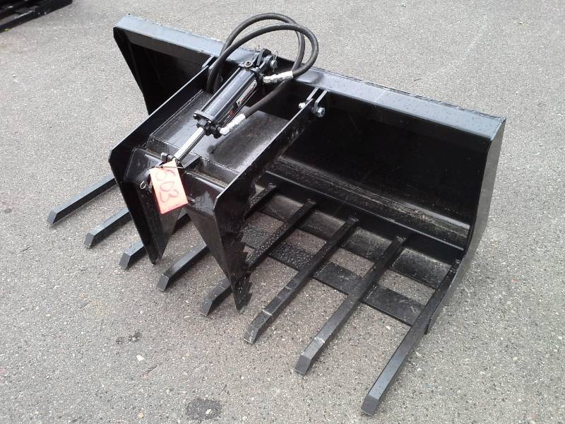 60 Single Grapple Bucket (Skid Steer Attachment)