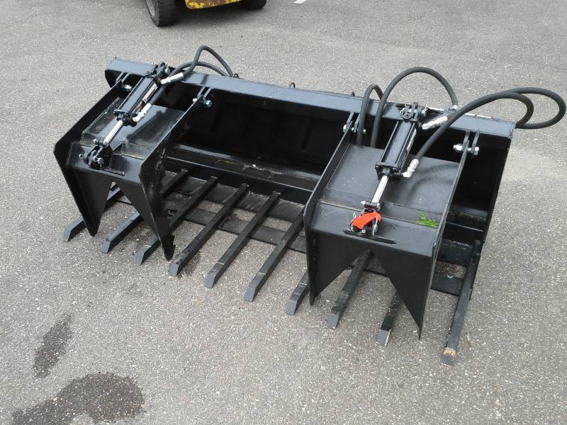 72 Double Grapple Bucket (Skid Steer Attachment)