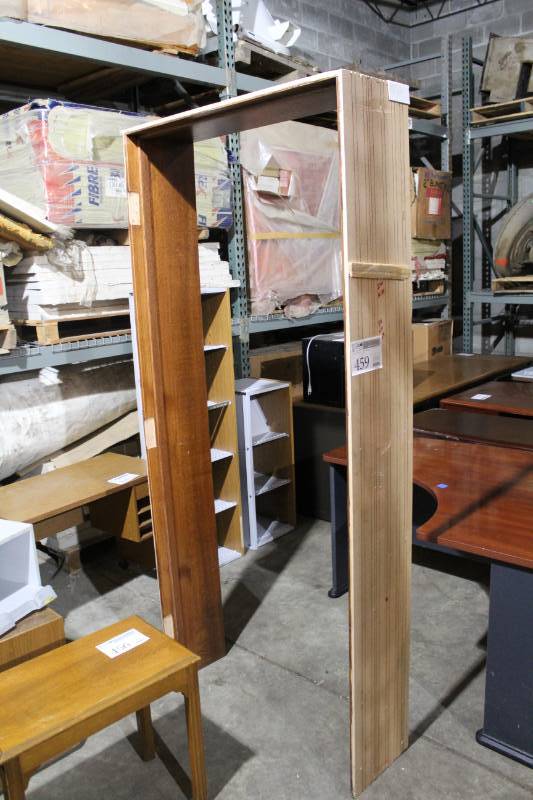 lot 459 image: House Interior Wood Door Frame
