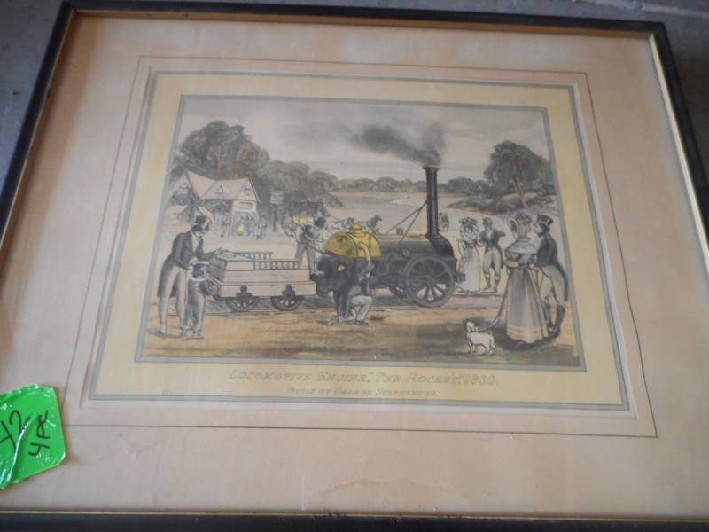 lot 42 image: Framed Picture Lot