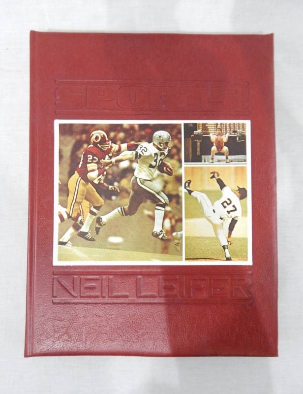lot 17 image: Vintage Limited Edition Neil Leifer Sports Leather Bound Book