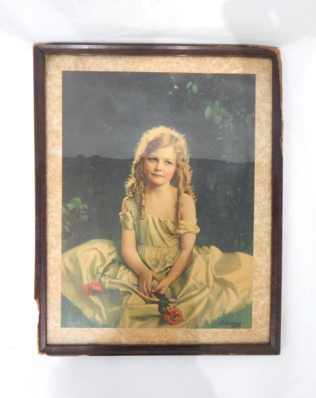 lot 121 image: Vintage L. Goddard Framed Print