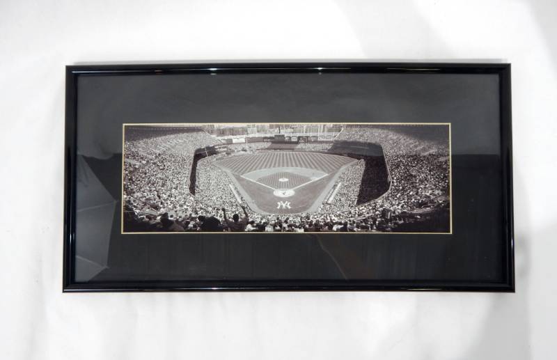 lot 122 image: Old Yankee Stadium Panoramic Framed Print