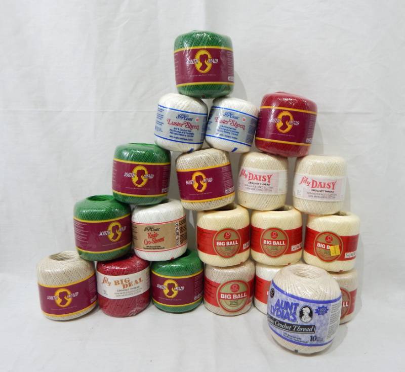 lot 33 image: Large Lot of New Knitting and Crocheting Thread