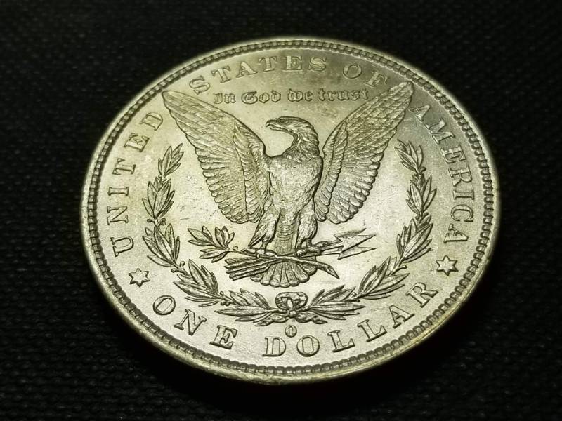lot 38 image: 1879-O MORGAN SILVER DOLLAR BU-UNC