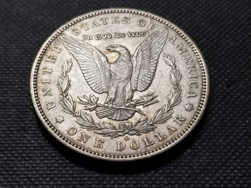 lot 39 image: 1894-O MORGAN SILVER DOLLAR AU50
