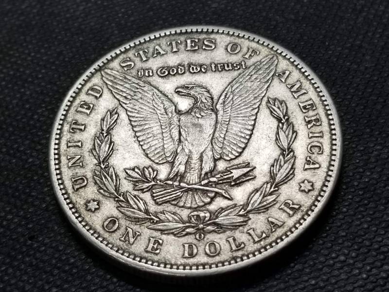 lot 59 image: 1896-O MORGAN SILVER DOLLAR