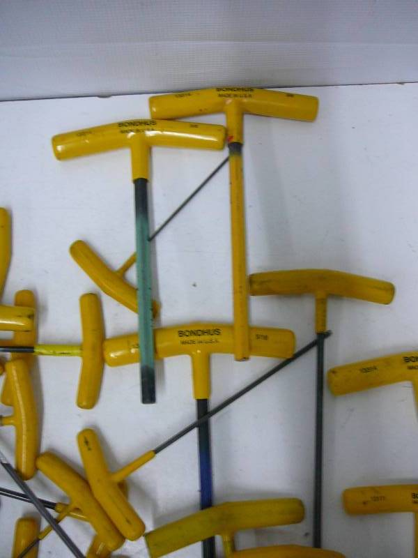 lot 3 image: Allen Wrenches & T-Wrenches - 75