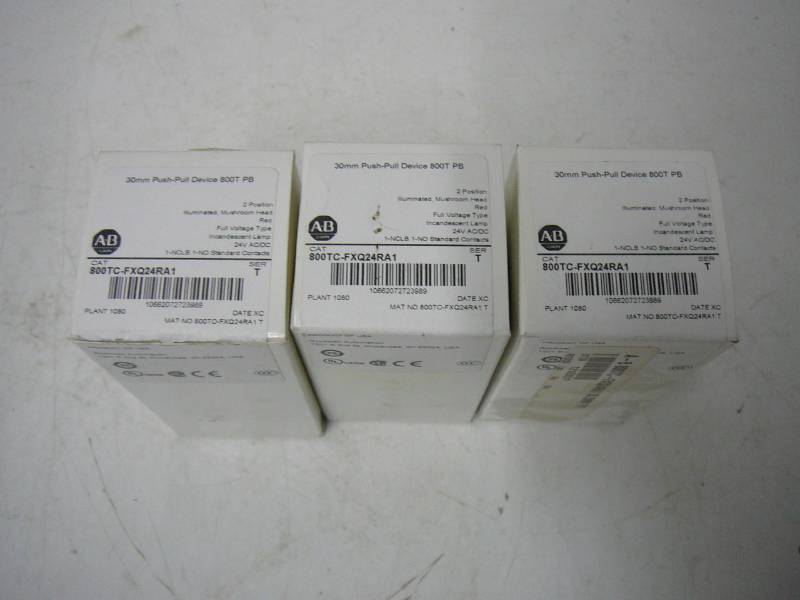 lot 17 image: 30mm Push-Pull Device 800T PB A & B 800TC-FXQ24RA1
