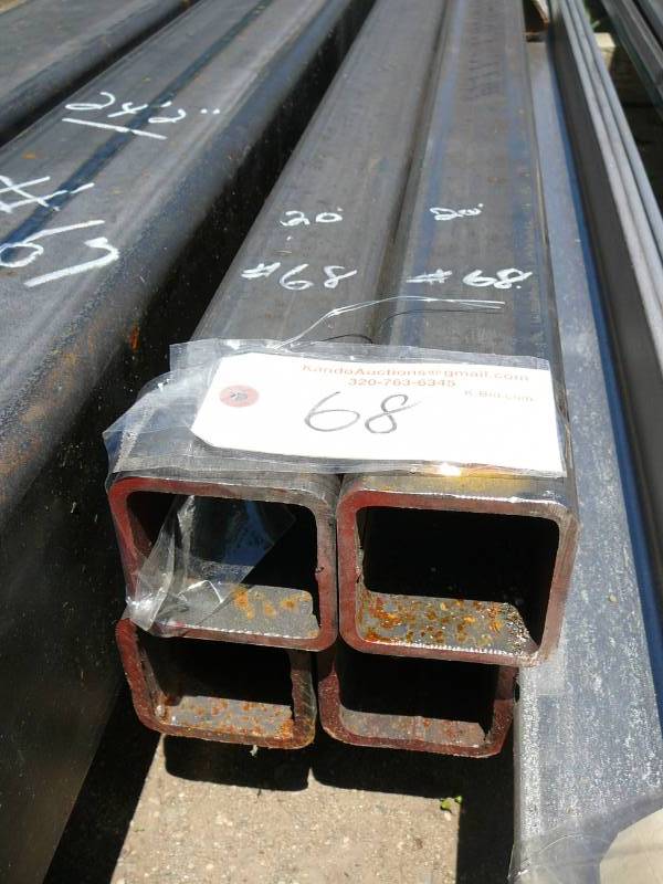 lot 68 image: Square Tubing