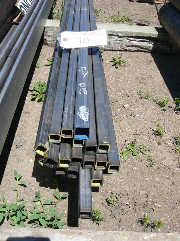 lot 70 image: Square Tubing Thin Wall