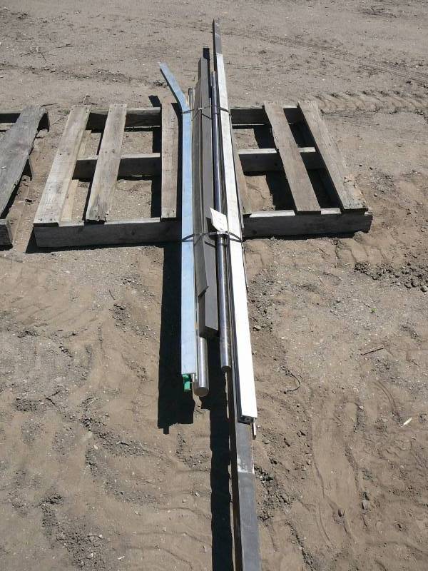 lot 84 image: Steel & Alum Square StockFlat StockStainless Shafts Random LengthsSizesDiameter