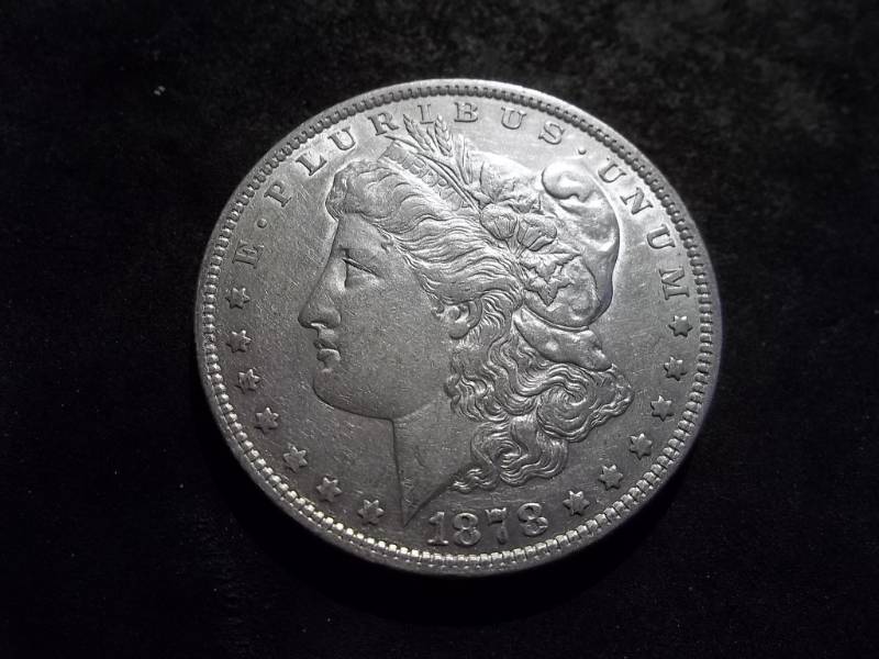 lot 3 image: 1878 Morgan Silver Dollar Reverse 1879
