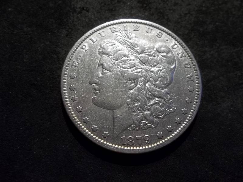 lot 4 image: 1879   Morgan Silver Dollar
