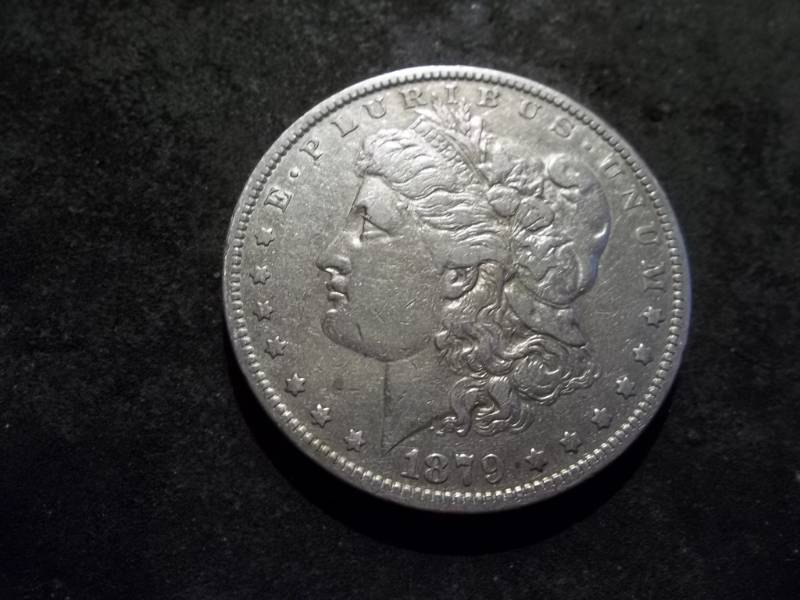 lot 5 image: 1879 O Morgan Silver Dollar