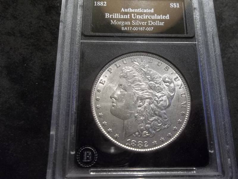lot 18 image: 1882  Morgan Silver Dollar