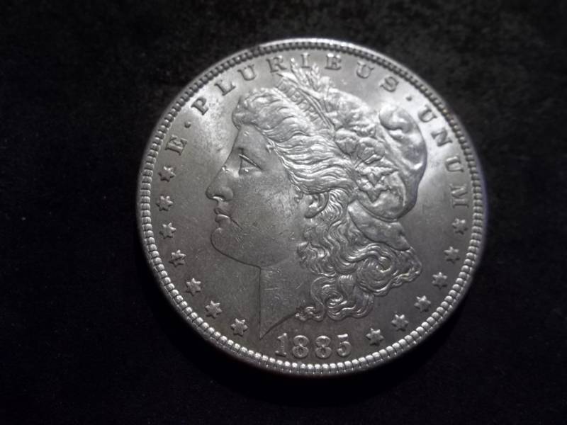 lot 20 image: 1885 Morgan Silver Dollar