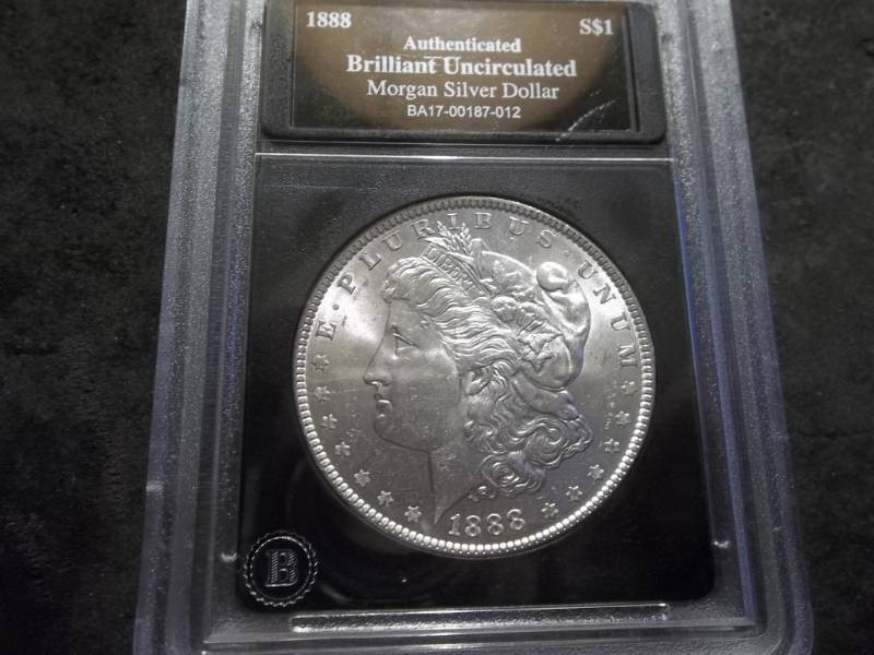 lot 22 image: 1888  Morgan Silver Dollar
