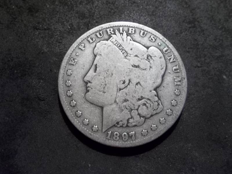 lot 30 image: 1897 O Morgan Silver Dollar