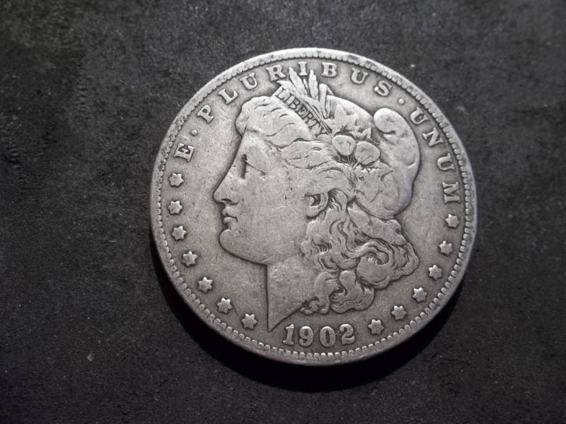 lot 33 image: 1902 Morgan Silver Dollar