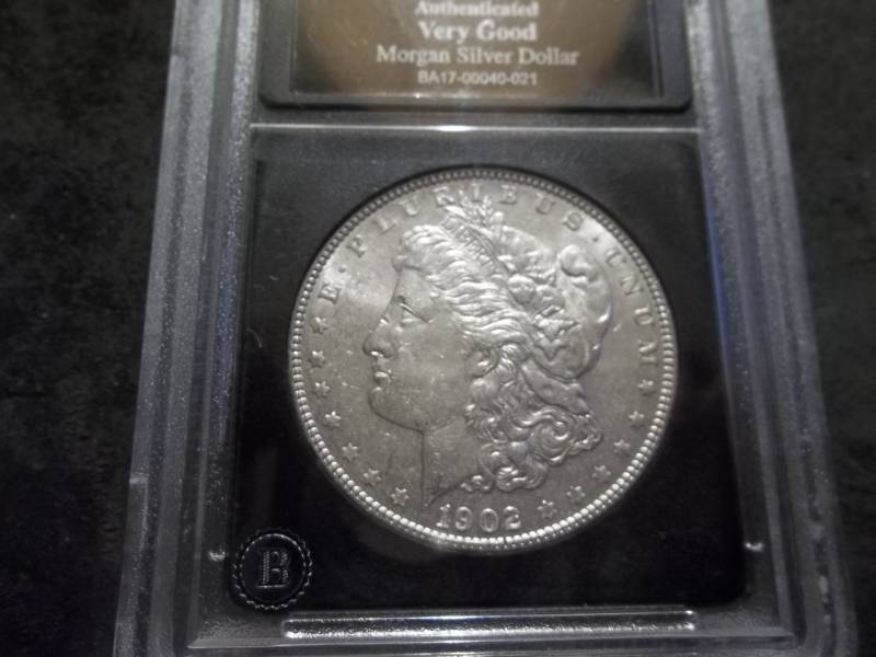 lot 34 image: 1902 Morgan Silver Dollar