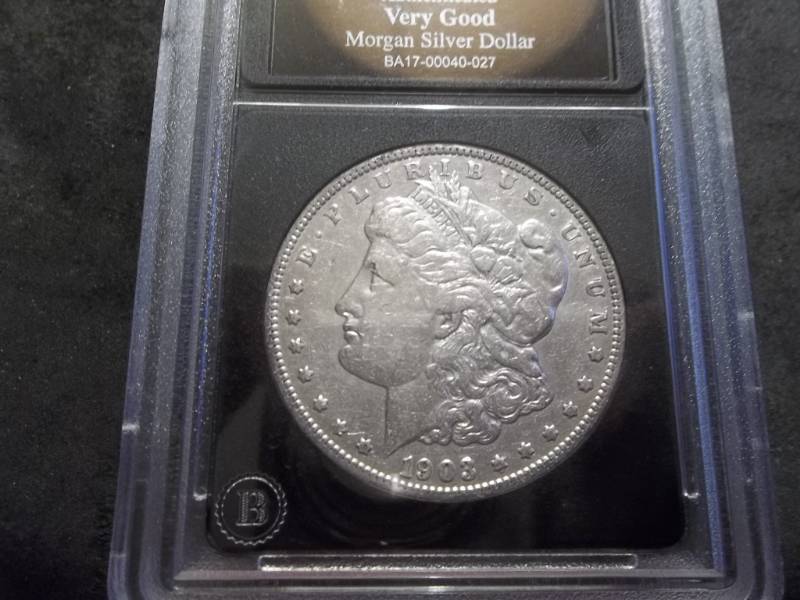 lot 37 image: 1903 Morgan Silver Dollar