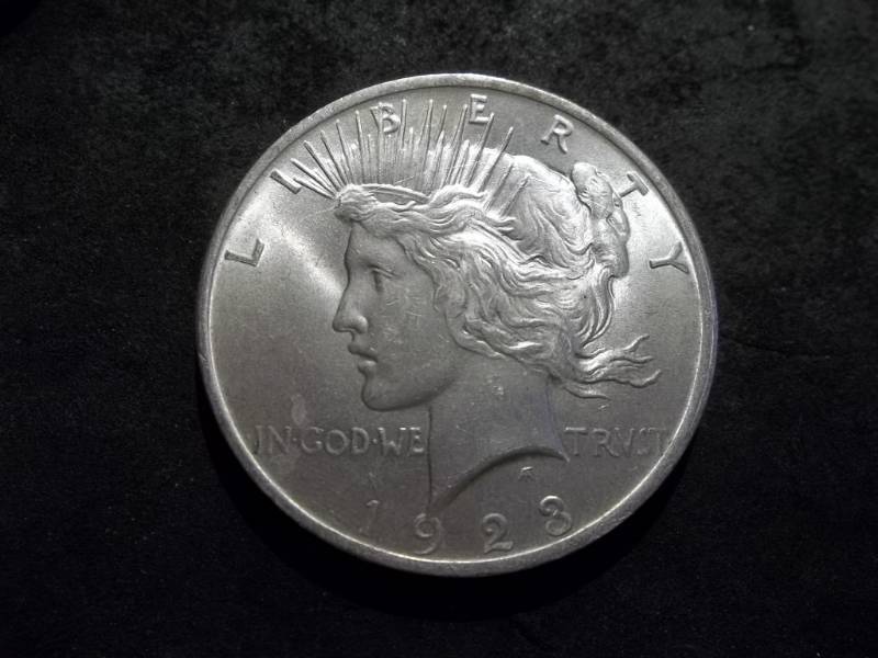 lot 44 image: 1923 Peace Silver Dollar