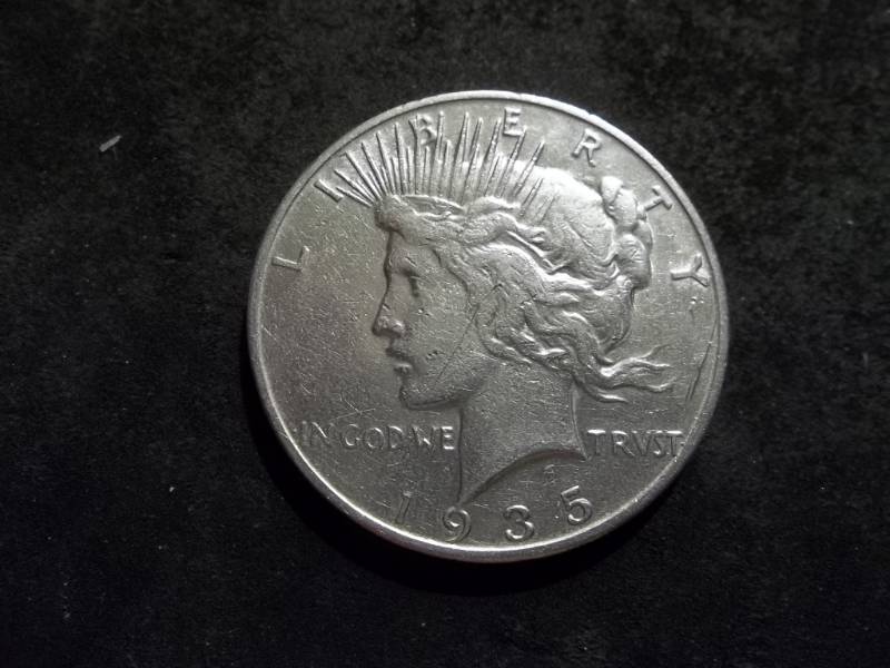 lot 58 image: 1935 S Peace Silver Dollar