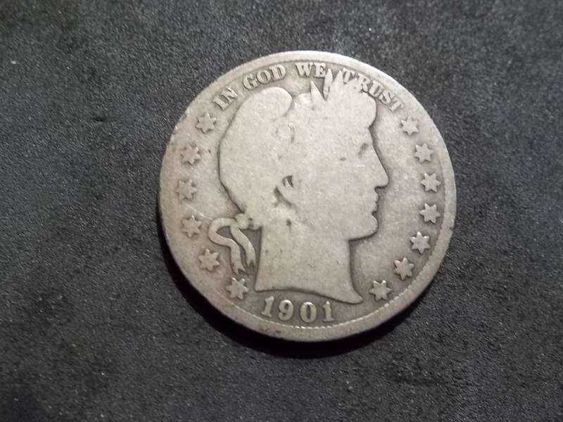 lot 85 image: 1901 Barber Half Dollar
