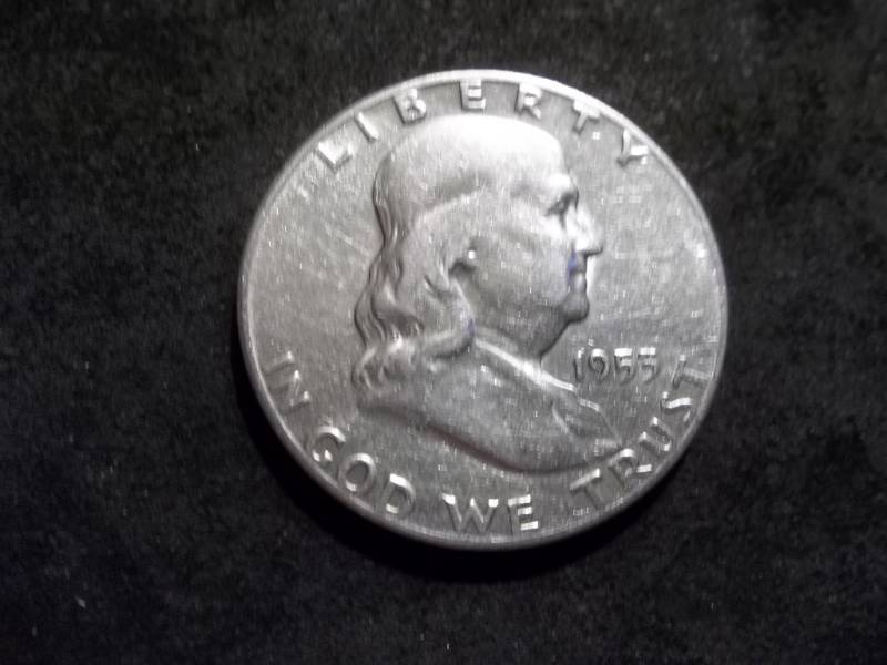 lot 106 image: 1953 S Franklin Half Dollar