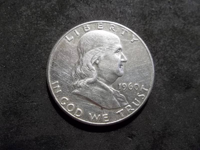 lot 117 image: 1960 Franklin Half Dollar