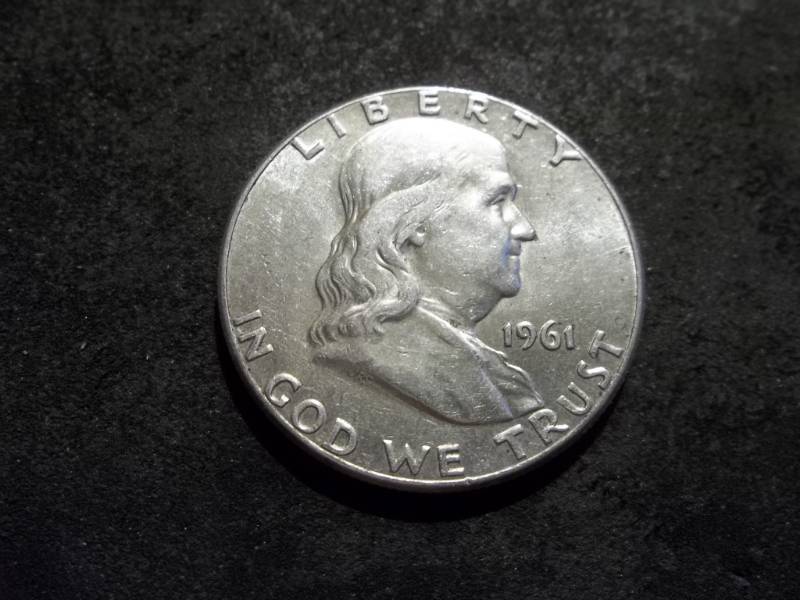 lot 118 image: 1961 Franklin Half Dollar