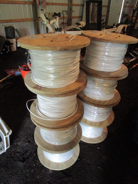 lot 132 image: SPOOLS OF COLEMAN CABLE - NEW