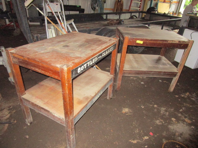 lot 145 image: HEAVY DUTY WORK TABLES