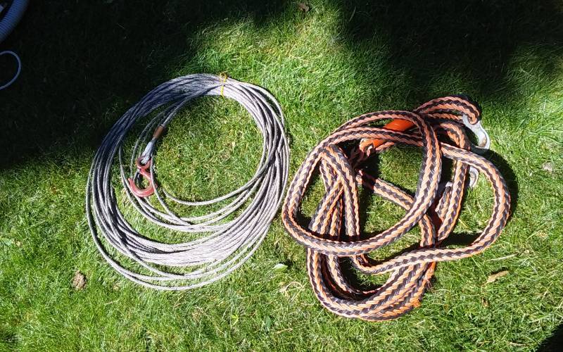 lot 4 image: Winch Line & Tow Rope
