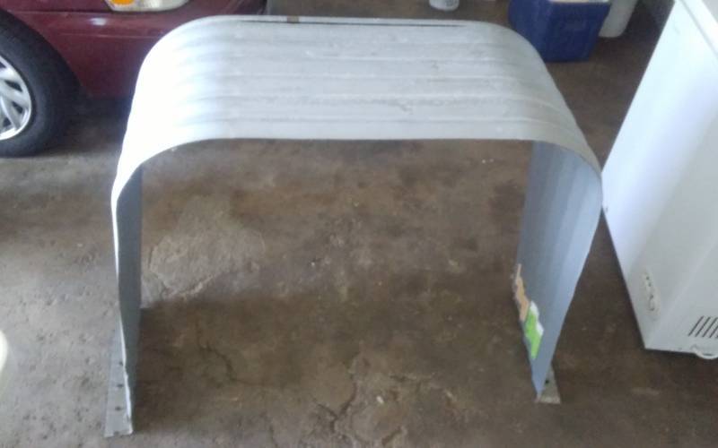 lot 48 image: Galvanized Window Well Frame 36x16