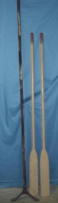 lot 142 image: Wooden Oars and More