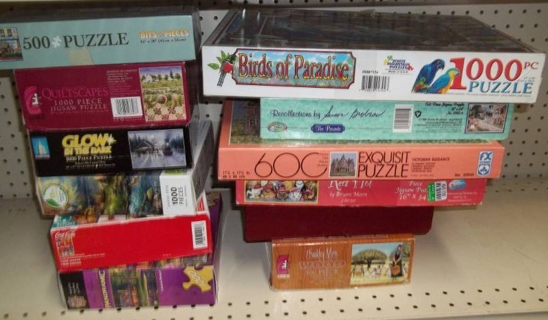 lot 65 image: Puzzles